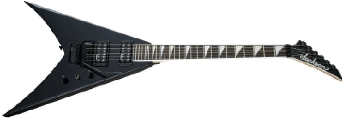 Jackson JS King V JS32 Amaranth Klavye Gloss Black Elektro Gitar 2