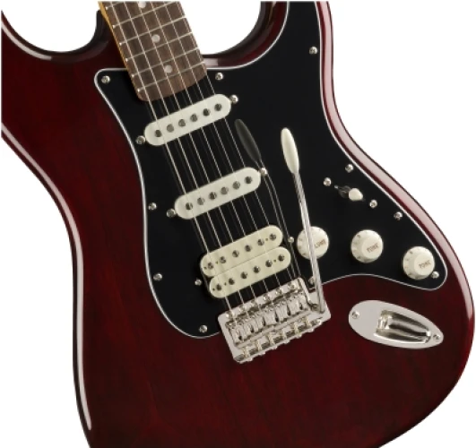 Squier Classic Vibe 70s Stratocaster HSS Laurel Klavye Walnut Elektro Gitar 4