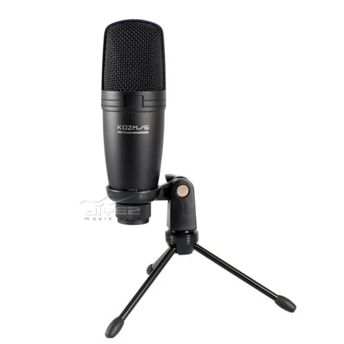 Kozmos KCP-3 Pro Aksesuarlı Condenser Stüdyo Mikrofonu 3