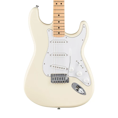 Fender Standard Stratocaster Akçaağaç Klavye Olympic White Elektro Gitar 3