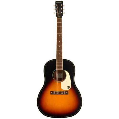 Gretsch Jim Dandy Dreadnought Ceviz Klavye WPG Rex Burst Akustik Gitar 1