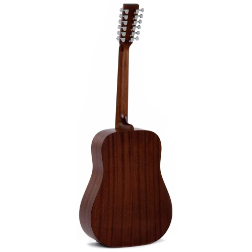 Sigma DM12E 12 Telli Elektro Akustik Gitar (Natural) 2