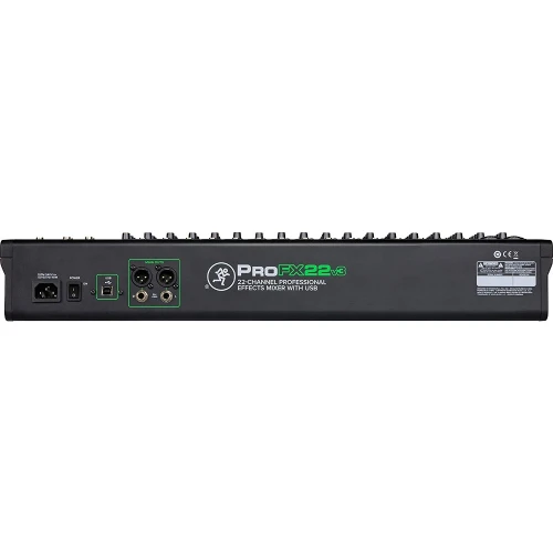 Mackie PROFX22v3 22-Kanal Profesyonel Efektli Mikser 5