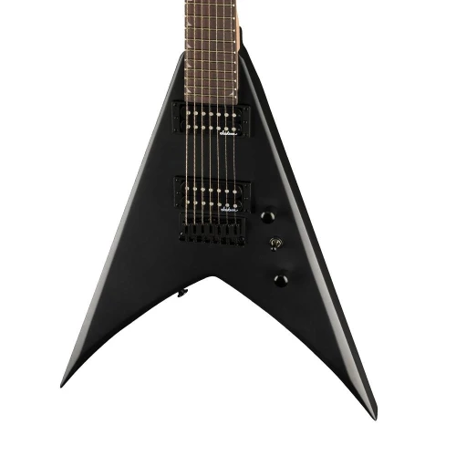 Jackson JS22-7 King V KV HT Amaranth Klavye Satin Black Elektro Gitar 3