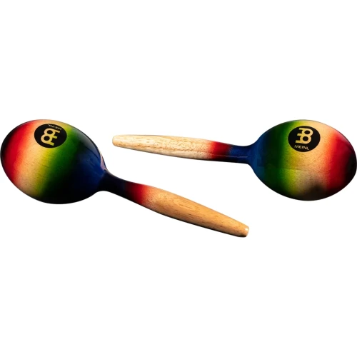Meinl MWM1MC Multi Color Pair Wood Marakas 4