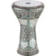 Meinl AEED3 Artisan 8 3/4" Darbuka (Blue Pearl, Mosaic Palace Finish) 2