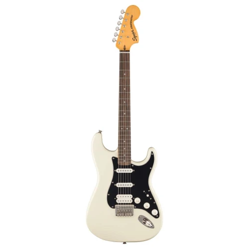 Squier Classic Vibe 70s Stratocaster Hard Tail HSS Laurel Klavye Olympic White Elektro Gitar 1