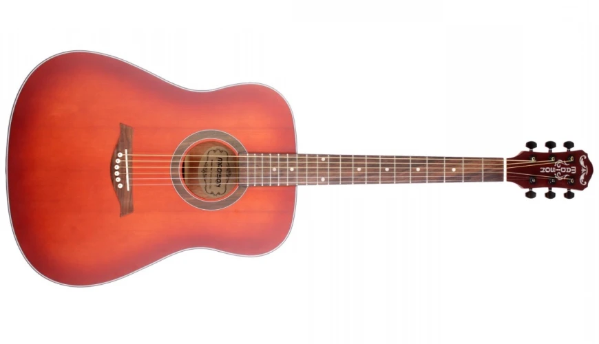 Madison MAG-41M Trans Red Akustik Gitar 1