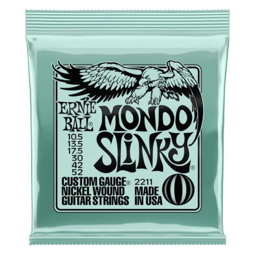 ERNIE BALL P02211 - Mondo Slinky Nickel Wound 10.5-52 Elektro Gitar Teli 2