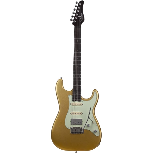 Schecter Nick Johnston Traditional HSS 10th Anniversary Elektro Gitar (Atomic Saffron) 1