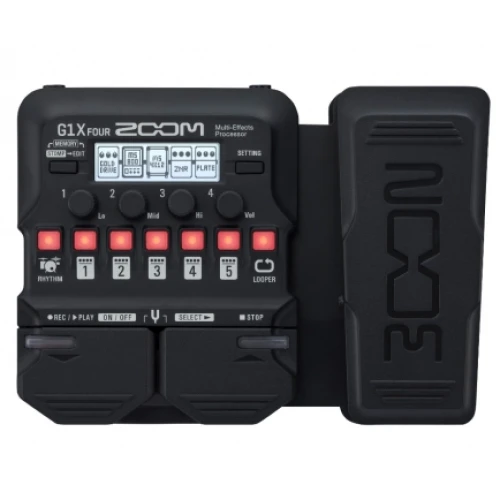Zoom G1x FOUR Expression Pedallı Multi-Efekt Prosesörü 2