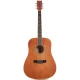 Sx SD104BR Akustik Gitar (Kahverengi) 1