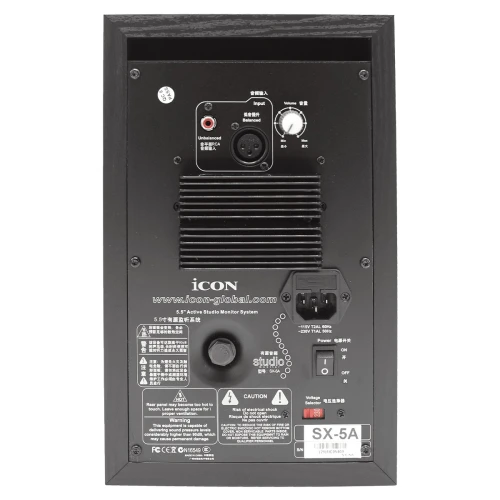 iCON SX-5A (Eco Seri) 5&quot; Aktif Stüdyo Monitör Hoparlör (Çift) 3