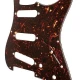 Fender Stratocaster S/S/S 8-Hole Mount Tortoise Shell 4-Ply Pickguard 1