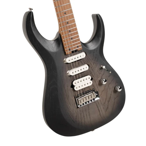 ELEKTRO GİTAR, OPEN PORE BLACK BURST, KILIFLI 3