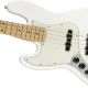 Fender Player Jazz Bass Akçaağaç Klavye Polar White Solak Bas Gitar 3
