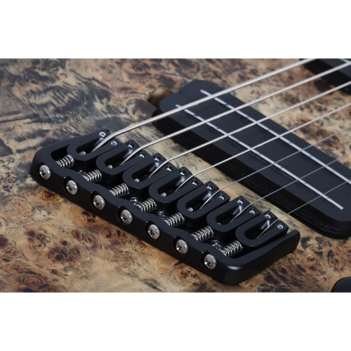 Schecter Reaper-7 Multiscale 7 Telli Elektro Gitar (Charcoalburst) 4