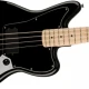 Squier Affinity Jaguar Bass H Akçaağaç Klavye Black Bas Gitar 3