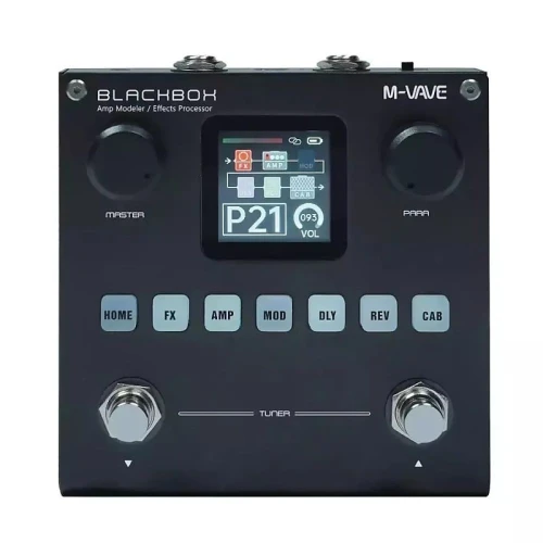M-VAVE ANN Black Pedal Box Multi Effects Guitar 1