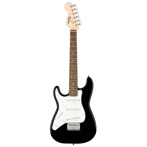 Squier Mini Stratocaster Laurel Klavye Black Solak Elektro Gitar 1