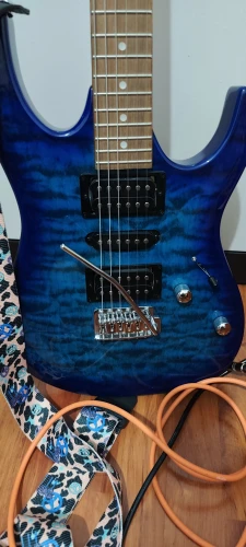 Ibanez GRX70QA-TBB - Orange crush12 2