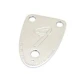 Fender 70s Vintage-Style 3-Bolt F Stamped Guitar Neck Plate Chrome Gitar Yedek Parça 1