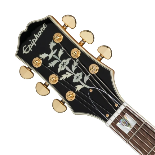 Epiphone Sheraton Frequensator Semi-Hollowbody Solak Elektro Gitar (Natural) 5