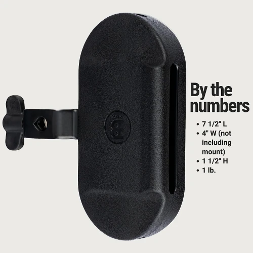 Meinl MPE3BK Medium Pitch Blok (Siyah) 5