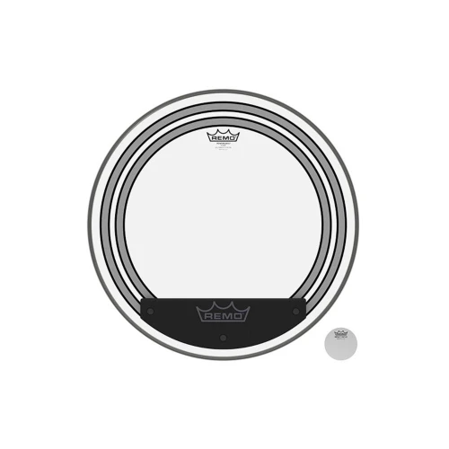 REMO POWERSONIC® CLEAR 20 inç Kick Derisi 1