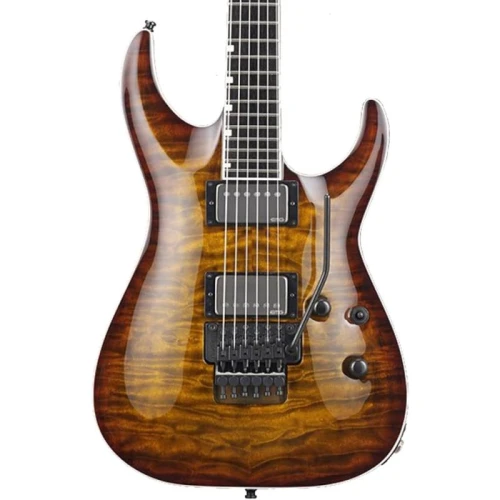 ESP E-II Horizon FR-II Tiger Eye Sunburst Elektro Gitar 1