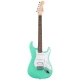 Squier Debut Stratocaster HSS Laurel Klavye Sea Foam Green Elektro Gitar 1
