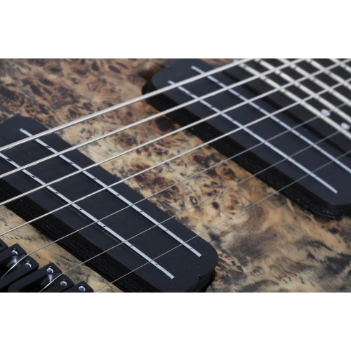 Schecter Reaper-7 Multiscale 7 Telli Elektro Gitar (Charcoalburst) 5