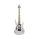 Sx Se Electric Hallow Body Mini Elektro Gitar (Beyaz) 1