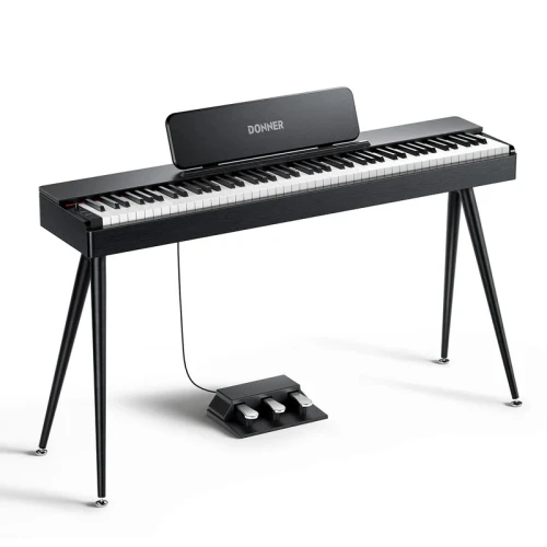 Donner Oura S100 Dijital Piyano (Black Oak Grain) 1