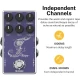 Donner Versatility Delay Pedal Time Effect Pedalı (Synthesizer/Gitar/Drum Machine Uyumlu) 2