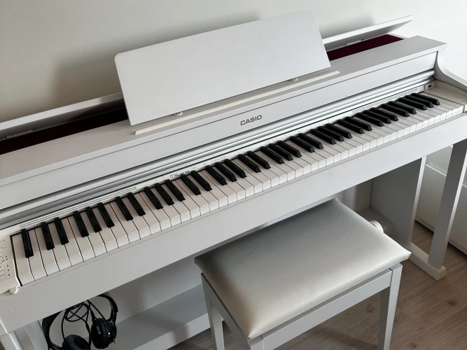 Casio AP-470 Dijital Piyano (Mat Beyaz) 6