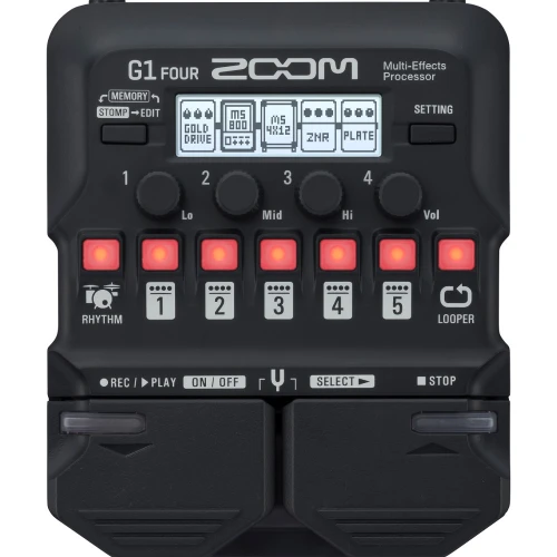 Zoom G1 FOUR Multi-Efekt Prosesörü 2