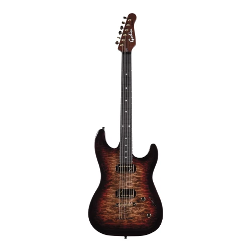 Godin Artisan ST-II Elektro Gitar (Whiskeyburst) 1