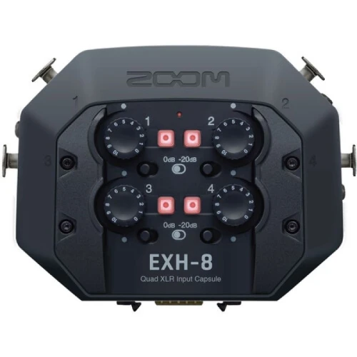 Zoom EXH-8 4-Kanal XLR Capsule (H8 için) 1