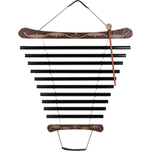 Meinl Sonic Energy MFC10EMIBK Meditation Flow 10 Note E-minor 38" Chime (Black) 2