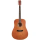 Sx SD104BR Akustik Gitar (Kahverengi) 1