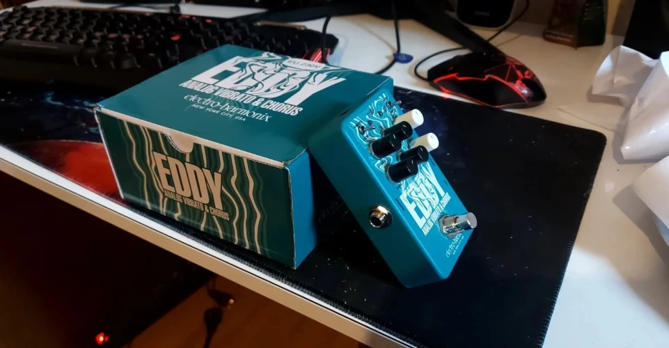 Electro Harmonix Eddy Analog Vibrato & Chorus Pedal 3