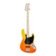 SX SBM1 Bas Gitar (Burning Fire) 1