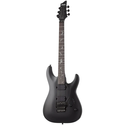 Schecter Damien-6 FR Elektro Gitar (Mat Siyah) 1