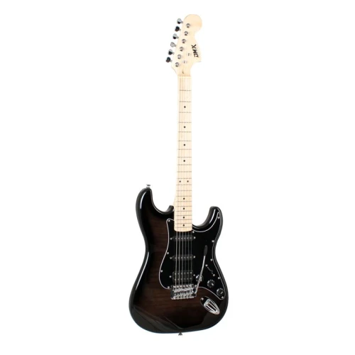 DMX Stratocaster ST-BKS Elektro Gitar (Taşıma Çantası Hediyeli) 1