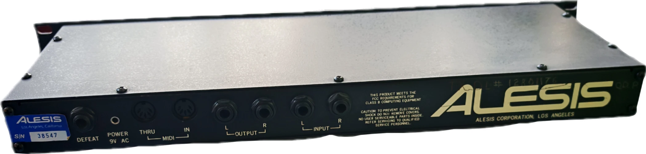 Alesis Midiverb II Effects Processor 2