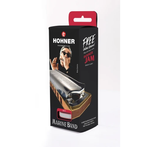 Hohner Marine Band 1896 Si Bemol Minör Mızıka 9