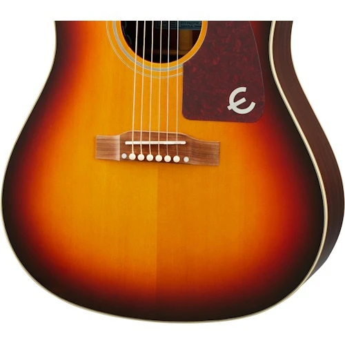 Epiphone Masterbilt Texan Elektro Akustik Gitar (Faded Cherry) 4