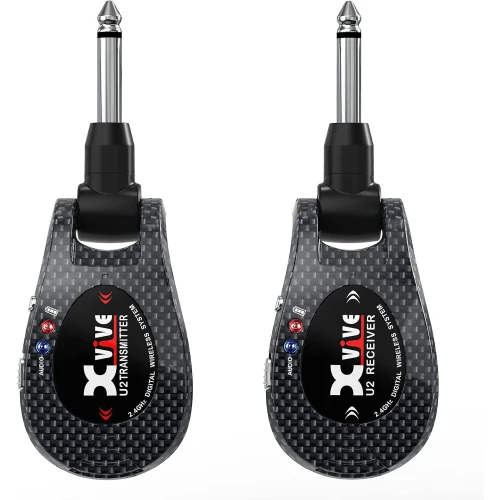 Xvive XV-U2 Kablosuz Gitar Bağlantı Sistemi - Karbon 1