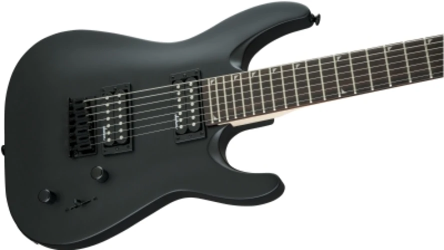 Jackson JS Dinky Arch Top JS22-7 DKA HT Amaranth Klavye Satin Black 7 Telli Elektro Gitar 6